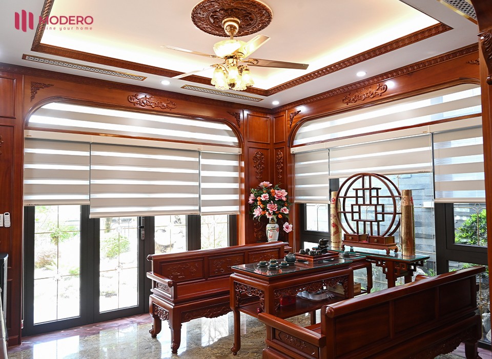 Xu hướng thiết kế rèm cầu vồng 2026: Màu sắc - họa tiết - chất liệu được ưa chuộng