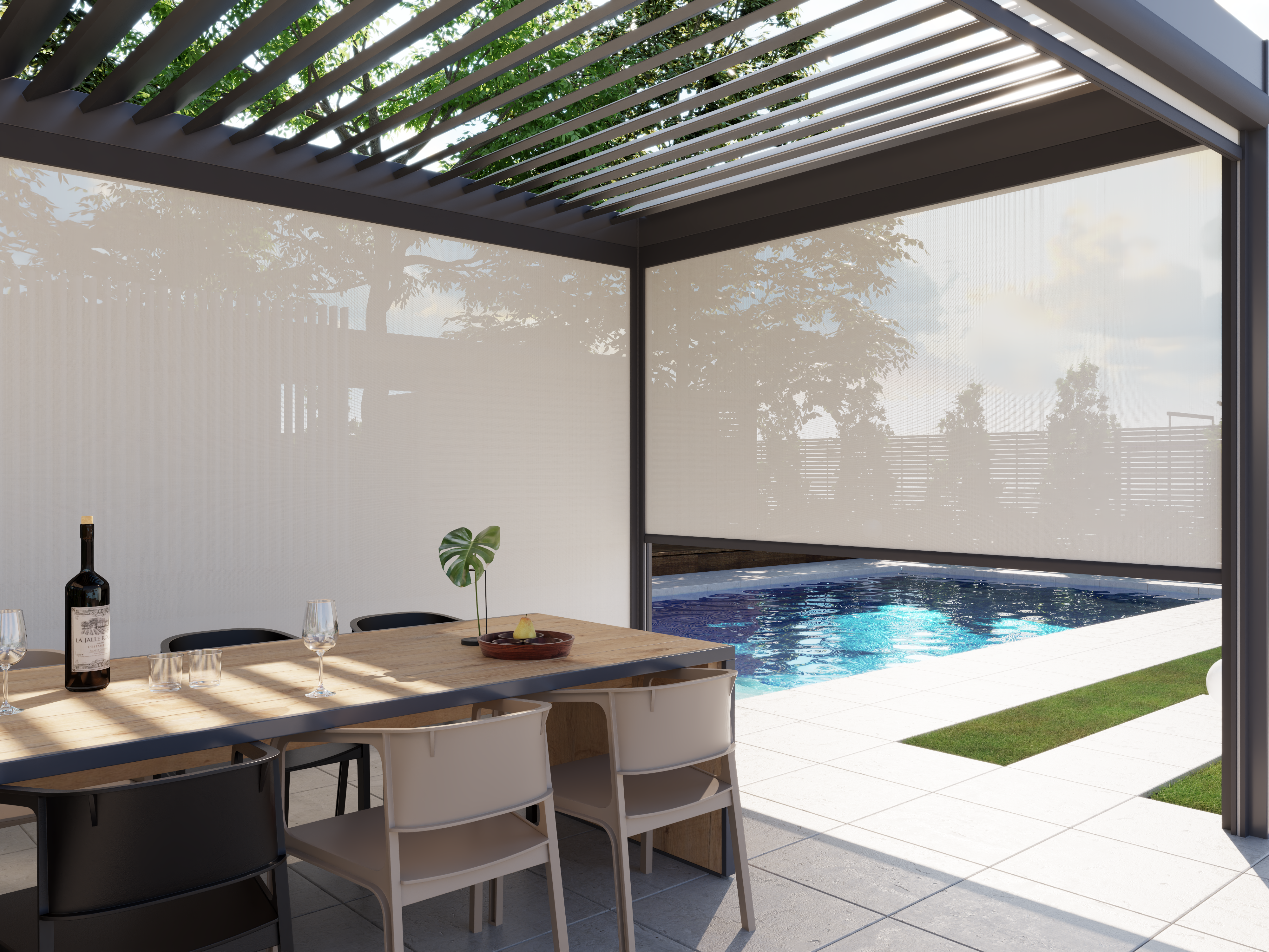  Mành Zipscreen - BARAVO