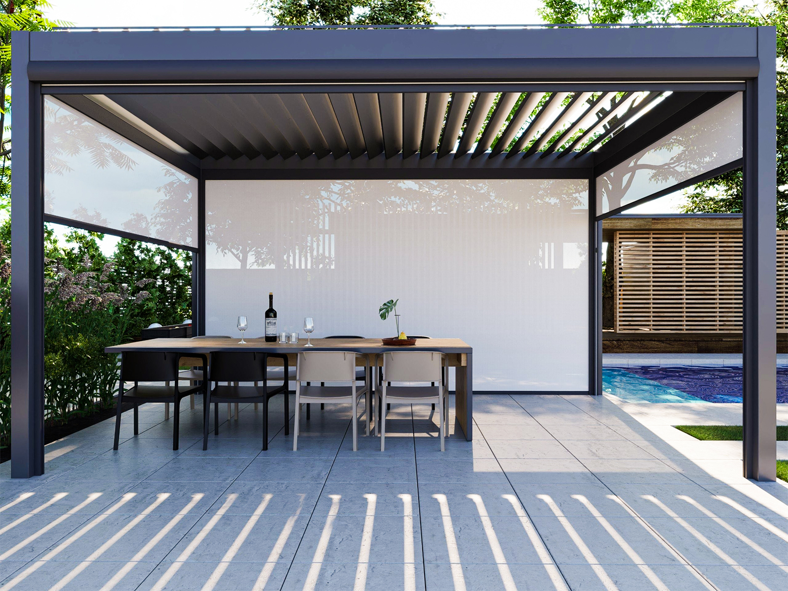  Mái che - Pergolar