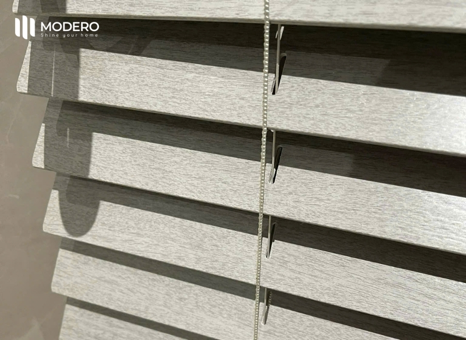 Rèm sáo MODERO là lựa chọn lý tưởng cho những không gian có diện tích hạn chế.