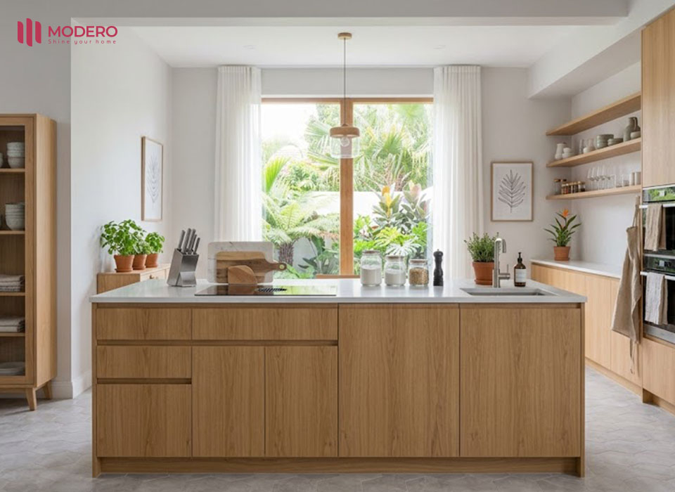 Xu hướng hiện nay thường ưu tiên vải trơn, texture nhẹ và các gam màu trung tính