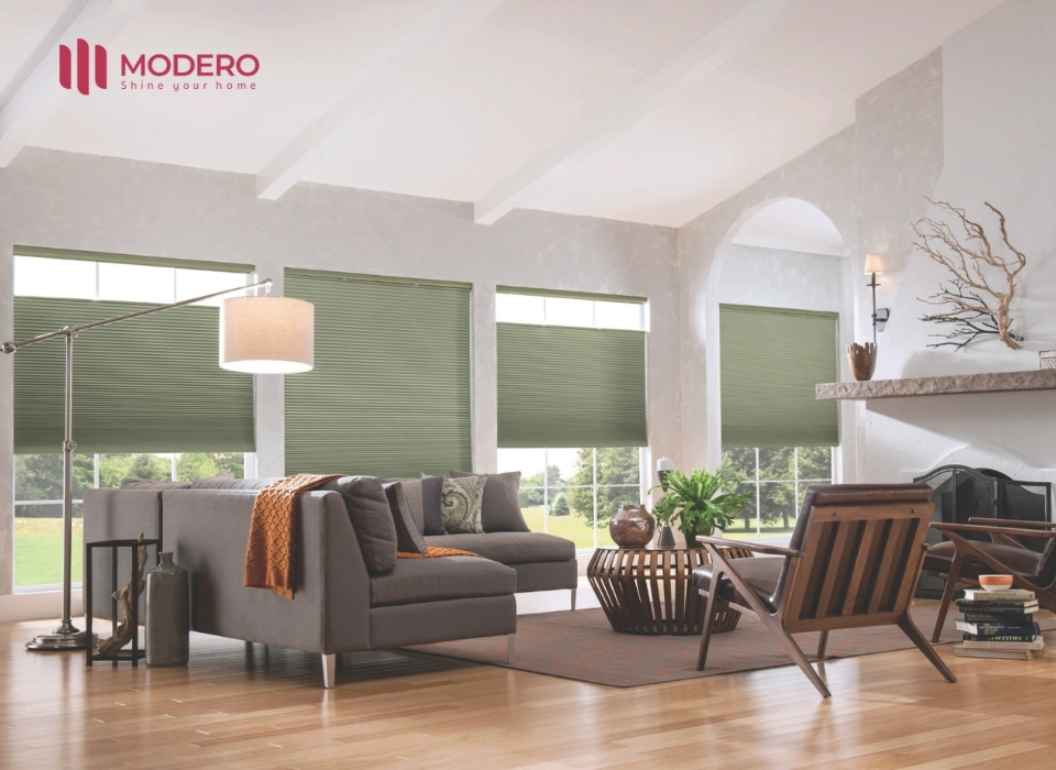 rem-to-ong-2026 Rèm tổ ong MODERO với hai dòng vải tổ ong 1 lớp và vải tổ ong 2 lớp được tối ưu riêng cho môi trường nóng ẩm, đã mở ra những lựa chọn linh hoạt hơn.