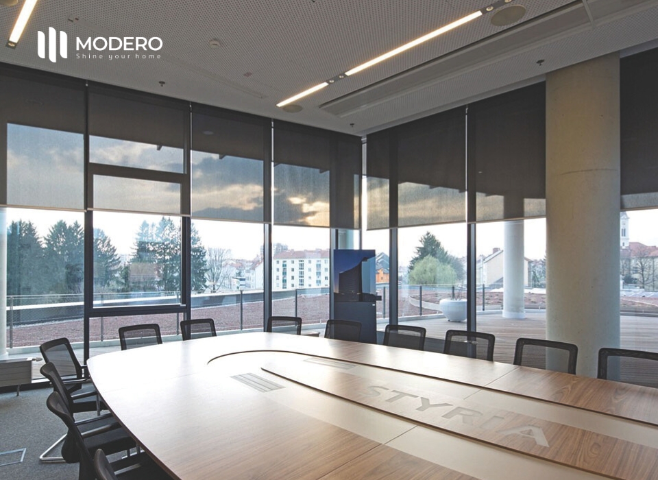 Sự chuyên nghiệp của công ty rèm cửa thể hiện qua các dự án quy mô lớn đã thực hiện.