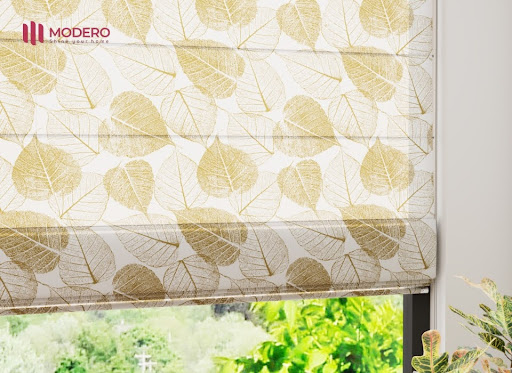 Múi vải rèm Roman được sản xuất rất cân đối và đẹp mắt.